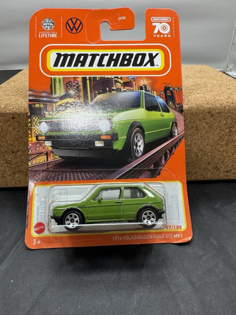 Matchbox ‘76 Volkswagen Golf GTI MK1 #97/100 Green 2024 MBX Metro Series New